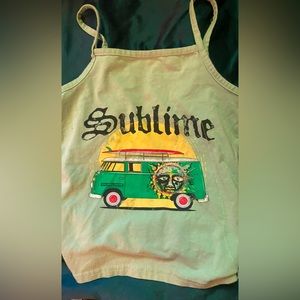 Sumblime cropped tank top